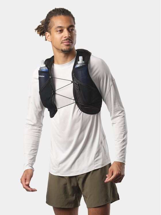Salomon Рюкзак-жилет для бігу Salomon Active Skin 8 No Flasks LC2205100 Чорний