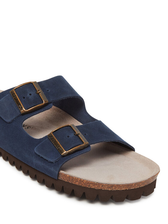 Genuins Шльопанці Genuins Hawaii Velour G106239 Cиній