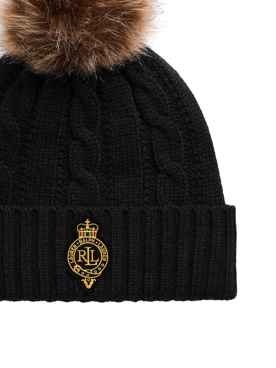 LAUREN RALPH LAUREN Čepice LAUREN RALPH LAUREN 454P04455003 Černá