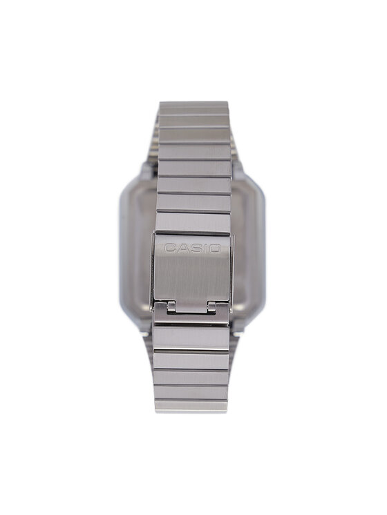 Casio Zegarek Casio Vintage 80s A120WE-1AEF Srebrny