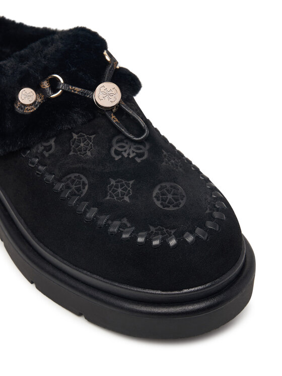 Guess Sniego batai Guess FLFKEY LEA19 Juoda