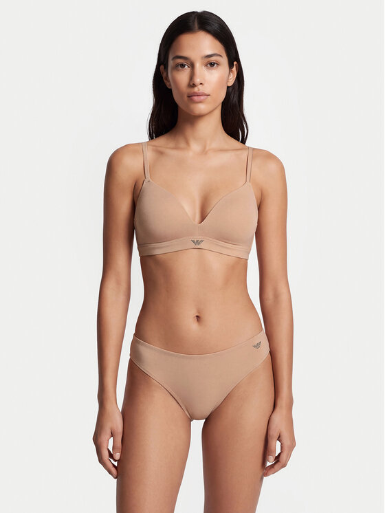 Emporio Armani Underwear Emporio Armani Underwear Bralette EW000442 AF25571 U4134 Beige claro
