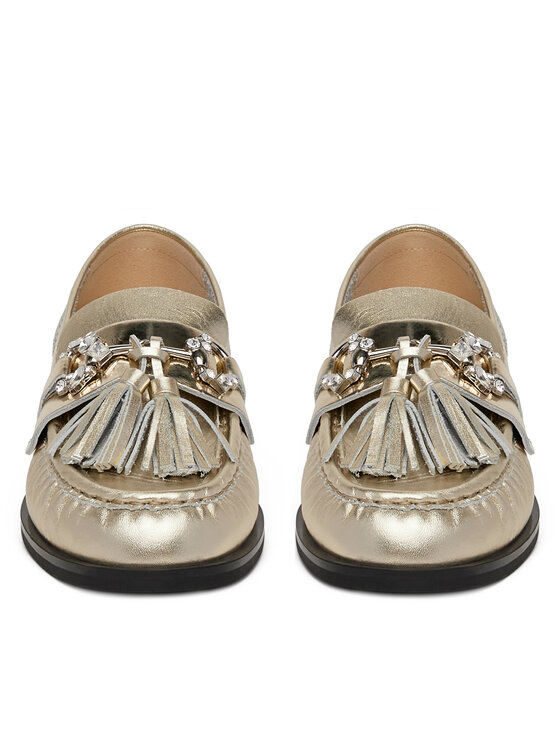 Eva Minge Loafers Eva Minge PETUNIA-V1792-335-1 Χρυσό