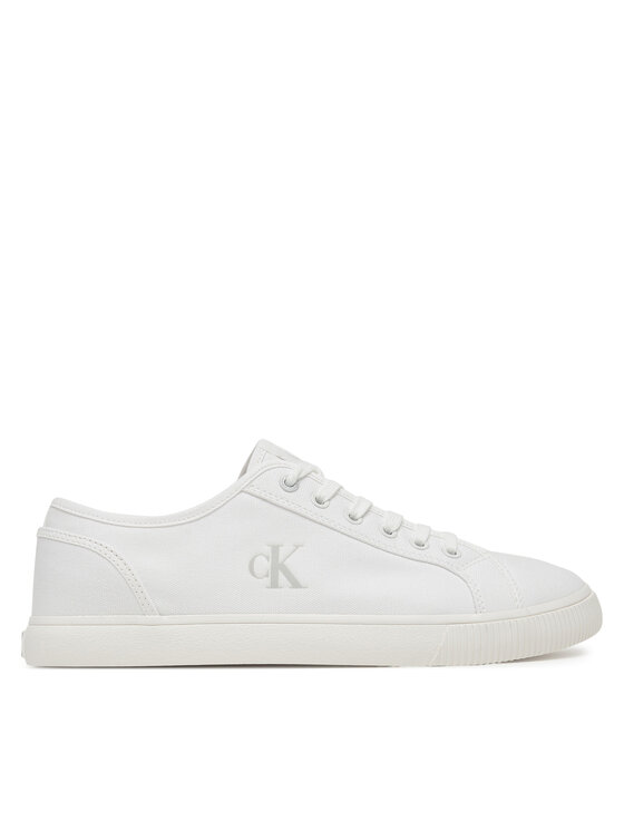 Гуменки Calvin Klein Jeans Ess Vulc Low Mg Canvas YM0YM01209 Бял