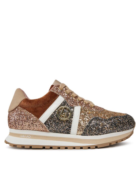 Liu Jo Sneakersy Liu Jo Wonder 629 4F3701 TX007 Złoty