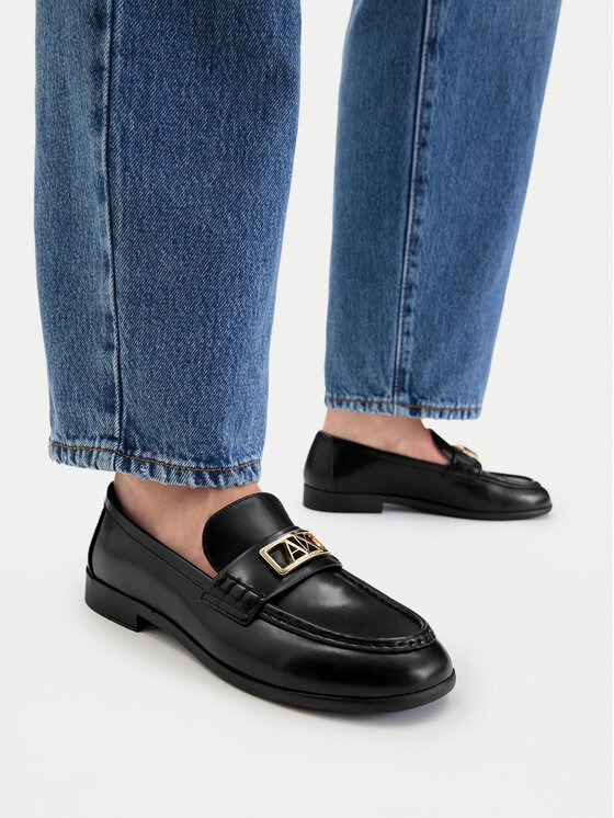 Armani Exchange Лофери Armani Exchange XW002579 AF17474 UC001 Чорний