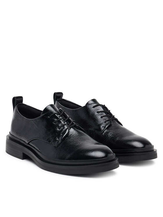 Clarks Оксфорди Clarks Previa Lace 26327264 Чорний