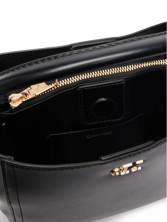 Calvin Klein Kabelka Calvin Klein Ck Bucket With Strap LV04F3174G Čierna