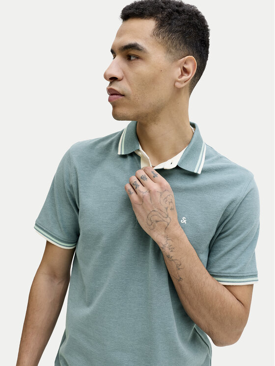 Jack & Jones Jack & Jones Polo Paulos 12136668 Verde Regular Fit
