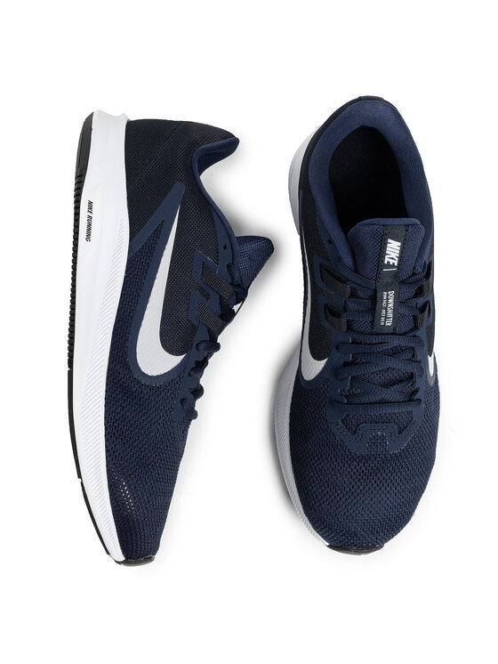 Nike Bežecké topánky Nike Downshifter 9 AQ7481 401 Tmavomodrá