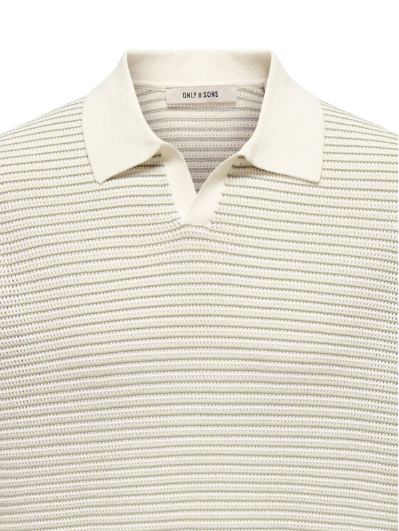 Only & Sons Only & Sons Поло Kian 22033457 Бежевий Relaxed Fit