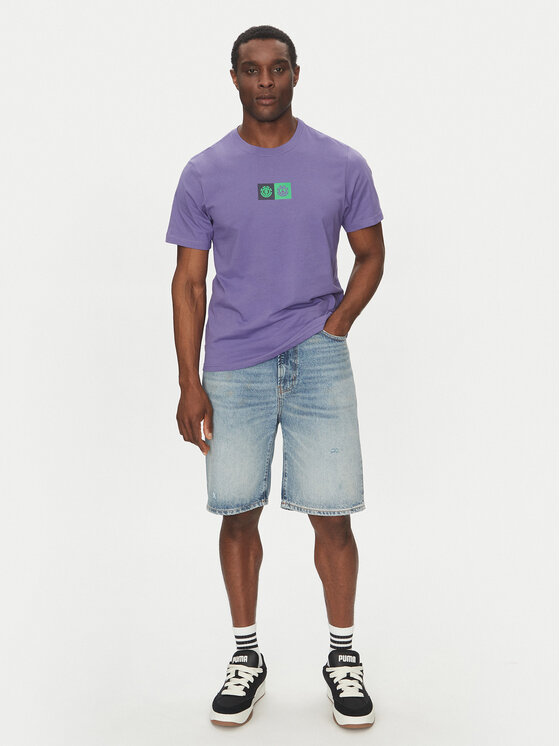 Element Element T-shirt ELYZT00492 Viola Regular Fit