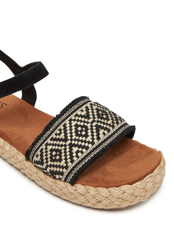 Toms Еспадрильї Toms Abby 10021992 Чорний