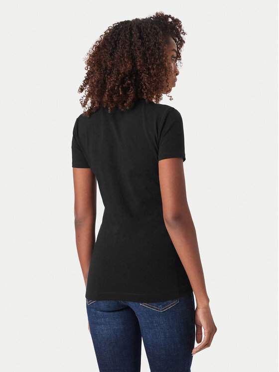 Guess Guess Camiseta W6YI56 K5028 Negro Slim Fit