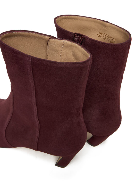 Stuart Weitzman Ботильйони Stuart Weitzman Stassi SM498 Бордовий