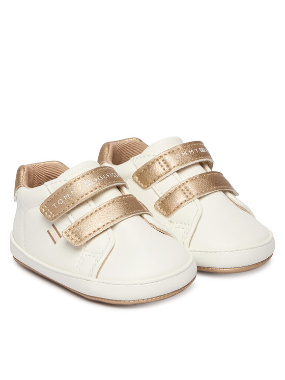 Tommy Hilfiger Tenisice Tommy Hilfiger T0A9-34221-1582A708 Écru
