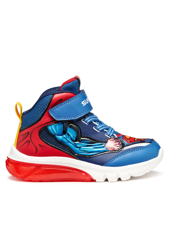 Geox Sneakersy Geox J Ciberdron J56LBF 0BC14 C0200 M Modrá