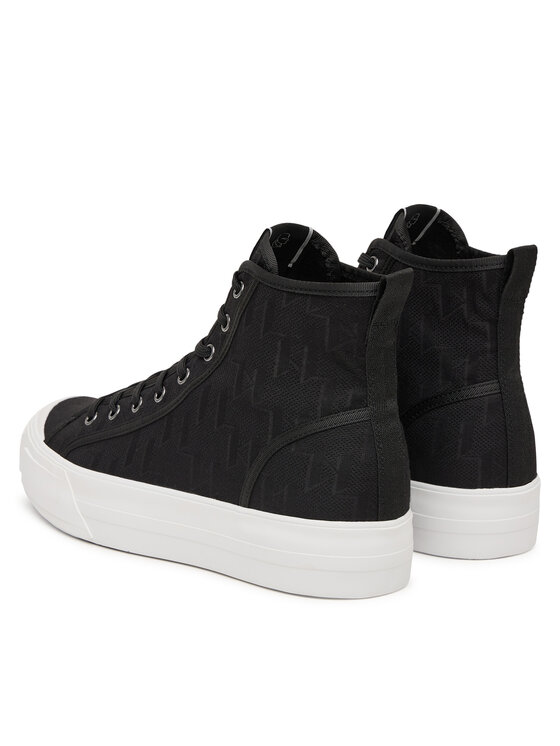 KARL LAGERFELD Кеди KARL LAGERFELD Kampus Max V KL50546 Чорний
