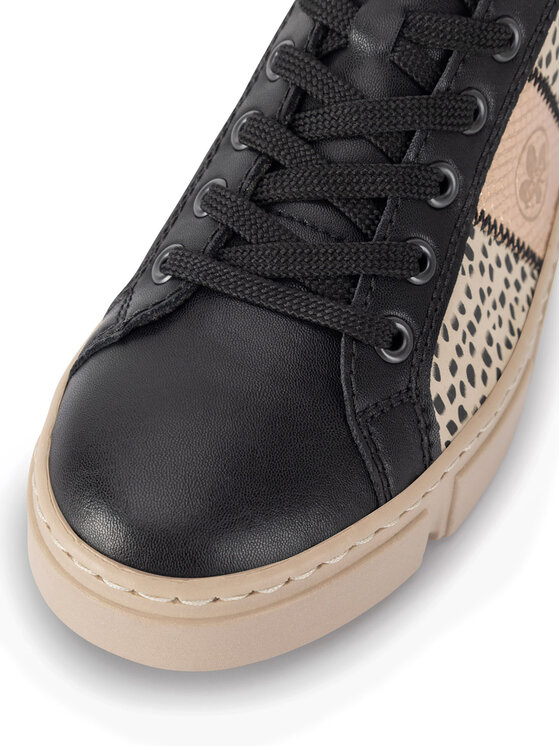 Rieker Sneakersy Rieker N5910-62 Béžová