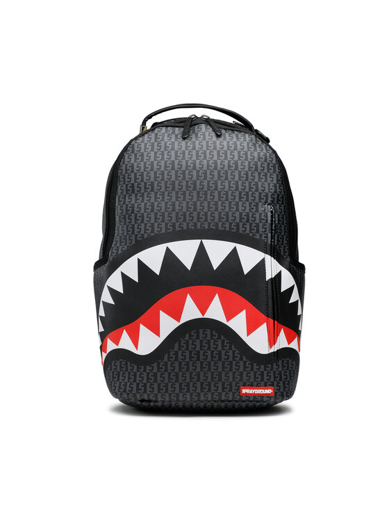 SPRAYGROUND Ruksak SPRAYGROUND Money Check Grey Dlx Backpack 910B4877NSZ Crna