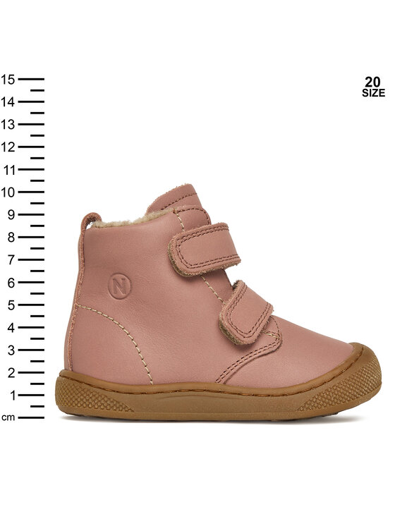 Naturino Šnurovacia obuv Naturino Bubble Wide Vl 2502448-03-0M03 Ružová