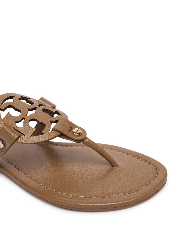 Tory Burch В'єтнамки Tory Burch Miller 151169 Бежевий