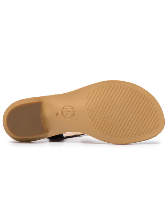 MICHAEL Michael Kors Σανδάλια MICHAEL Michael Kors Mk Plate Thong 40U2MKFA2L Μαύρο