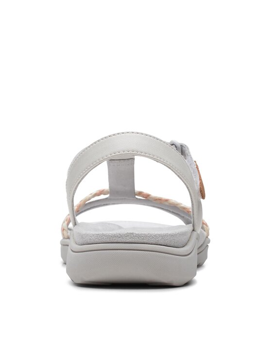 Clarks Сандали Clarks Amanda Tealite 26171126 Бял