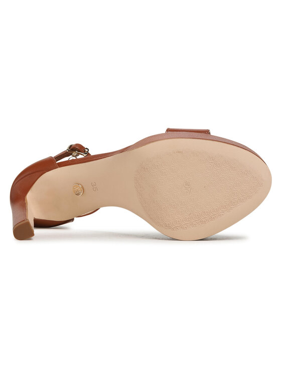 Solo Femme Sandale Solo Femme 47701-01-K78/000-07-00 Smeđa