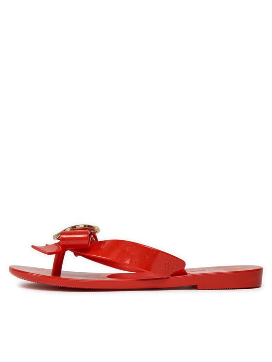 Melissa Žabky Melissa Mini Melissa Harmonic Hot Inf 33945 Červená