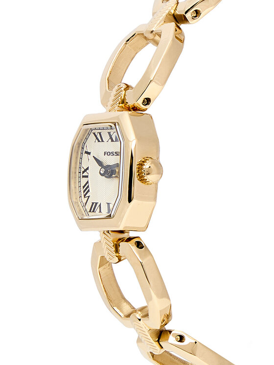 Fossil Годинник Fossil Harlow ES5483 Золотий