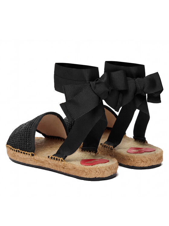 LOVE MOSCHINO Еспадрильї LOVE MOSCHINO JA16222G0OJR100A Чорний