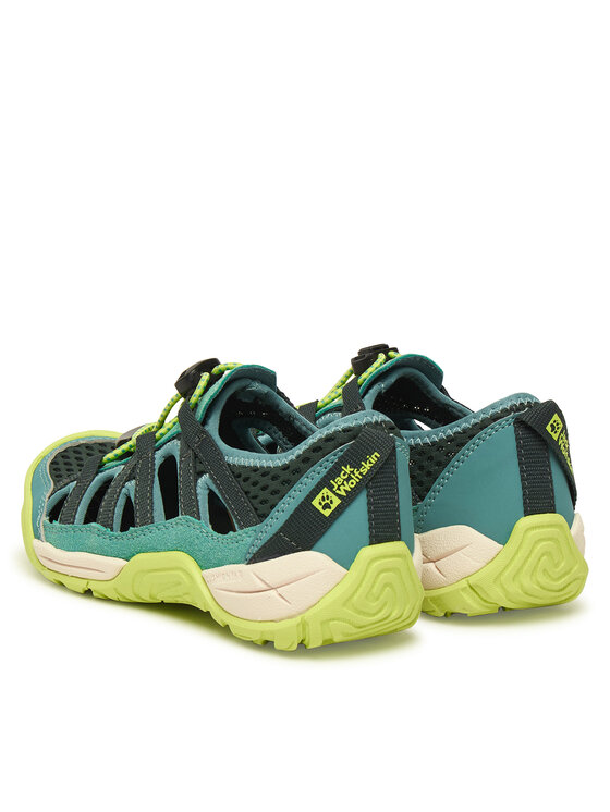 Jack Wolfskin Босоніжки Jack Wolfskin Levente A64080 Зелений