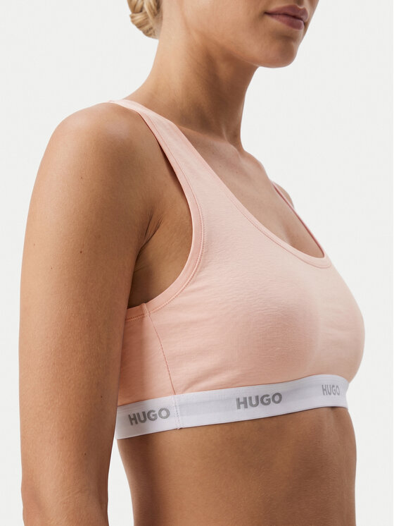 HUGO HUGO Top de sujetador HUGO ID BRALETTE 50557092 Rosa claro