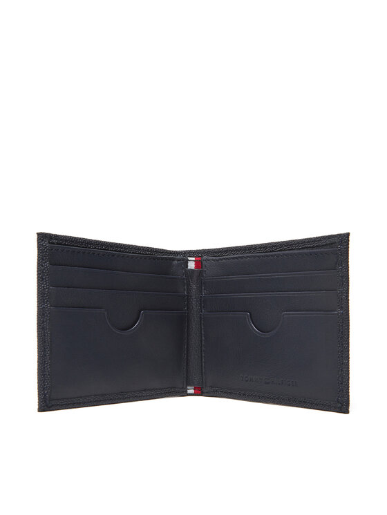Tommy Hilfiger Denarnica Tommy Hilfiger Th Flag Mini Cc Wallet AM0AM13518 Mornarsko modra