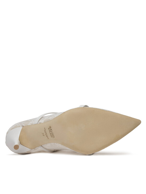 MALONE SOULIERS Шльопанці MALONE SOULIERS Maureen 85-269 Білий