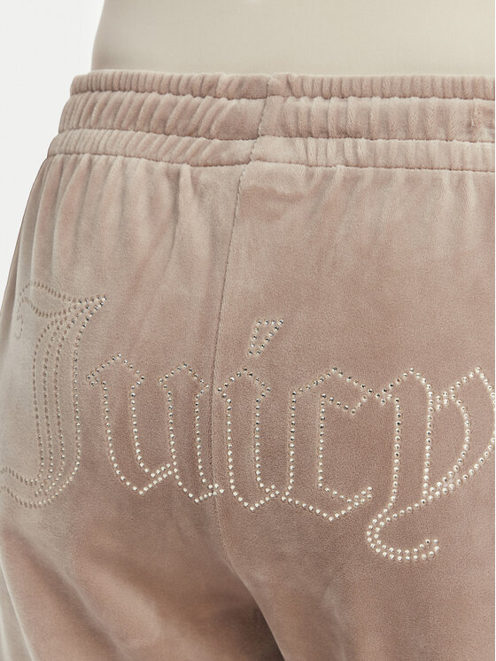 Juicy Couture Juicy Couture Спортивні штани Tina JCWBJ126327 Бежевий Straight Leg