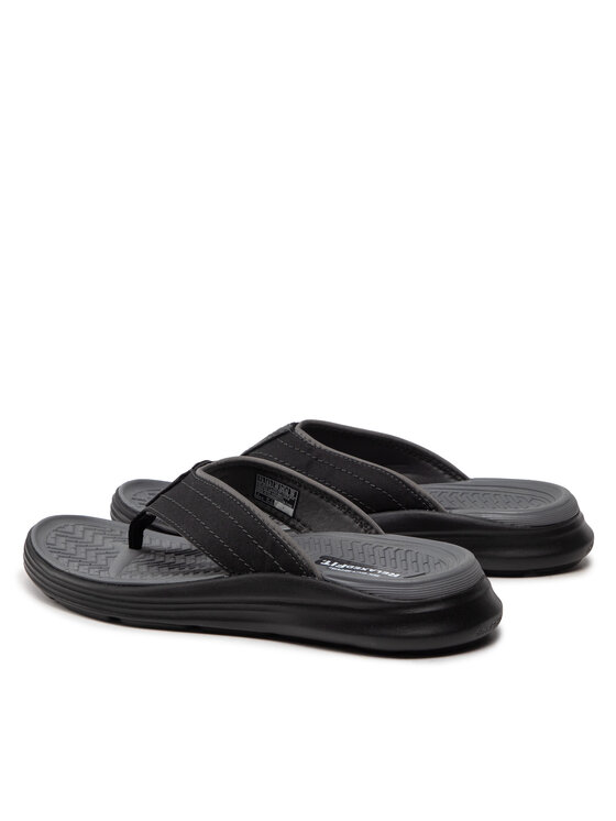 Japonki Skechers Reyon 204071/BLK Czarny | Eobuwie.com.pl