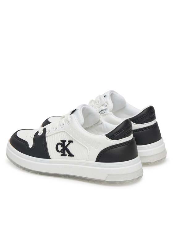 Calvin Klein Jeans Zapatillas Calvin Klein Jeans Low Cut Lace-Up Sneaker V3X9-82093-1697 M Blanco