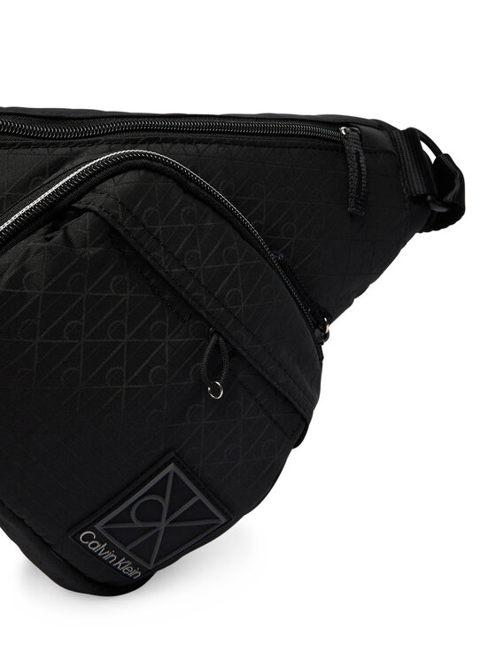 Calvin Klein Brašna Calvin Klein Utility Emblem Aop Crossbody LV04D3386G Černá