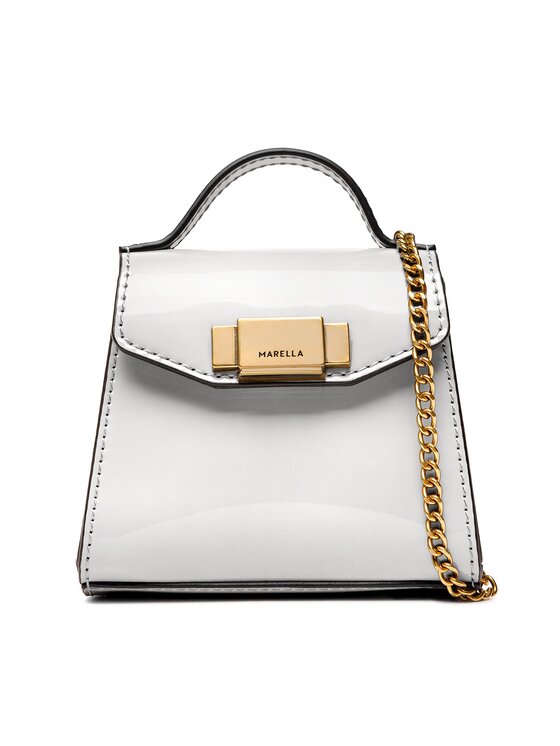 Torebka Marella Raffio 65161625 Biały | Eobuwie.com.pl
