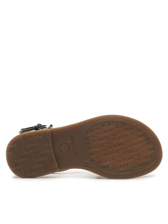 Geox Sandali Geox J Sandal Karly Girl J7235D05402C9999 S Črna