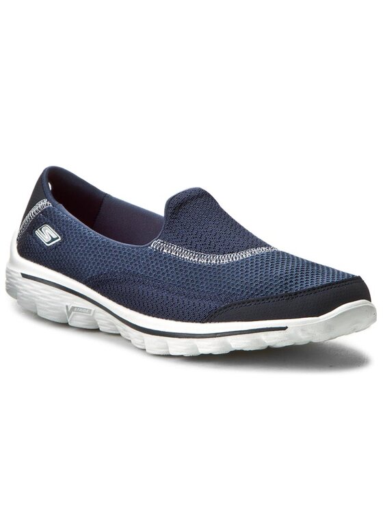 Skechers Laisvalaikio batai Skechers Go Walk 2 13590/NVY Tamsiai mėlyna