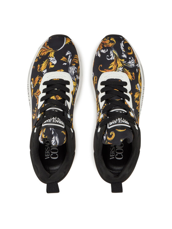 Versace Jeans Couture Снікерcи Versace Jeans Couture 78YA3SA1 Чорний