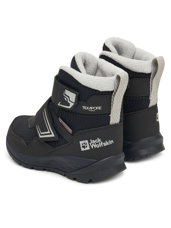 Jack Wolfskin Снігоходи Jack Wolfskin Polar Bear B Texapore Mid VC K A62144 Чорний
