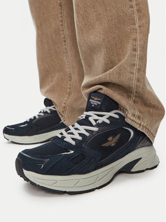 Aeronautica Militare Snīkeri Aeronautica Militare 261SC0301UCT03500 Tumši zils