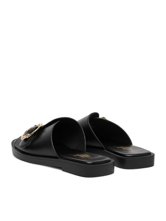 U.S. Polo Assn. Шльопанці U.S. Polo Assn. EO-MARINA002W/6Y1 Чорний
