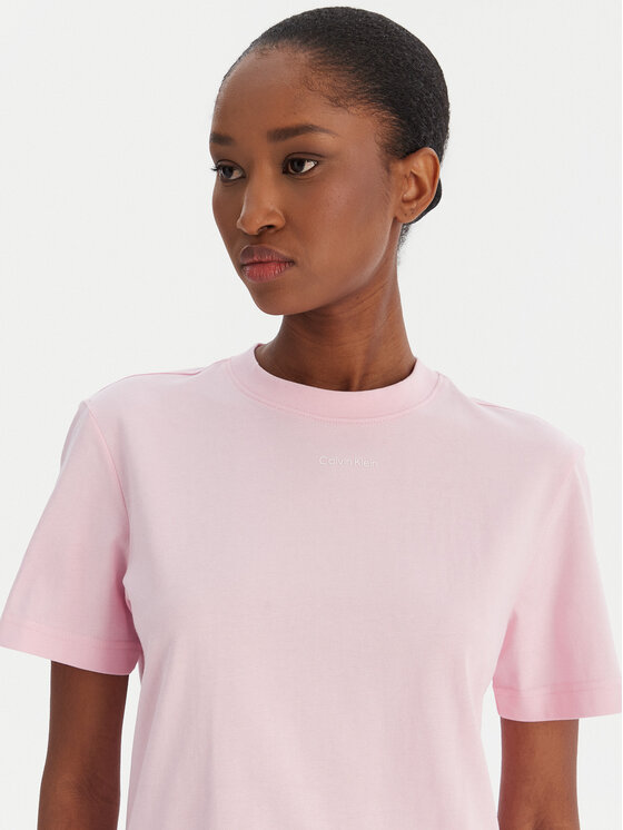 Calvin Klein Calvin Klein Camiseta 20s Classic Logo LV147C857G Rosa Regular Fit