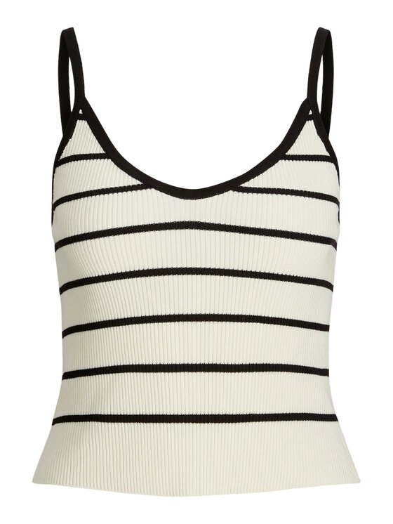 JJXX JJXX Top Esther 12255237 Écru Slim Fit