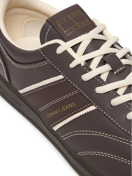 Tommy Jeans Sneakers Tommy Jeans The Greenwich Edge Stitching EM0EM01708 Marrone